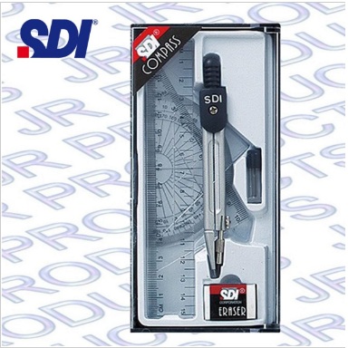 SDI 0602A 實用型鉛芯圓規套裝