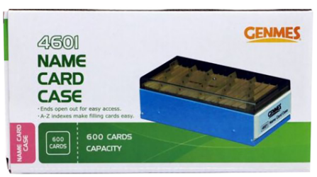 Genmes 4601 名片盒 600Sheet