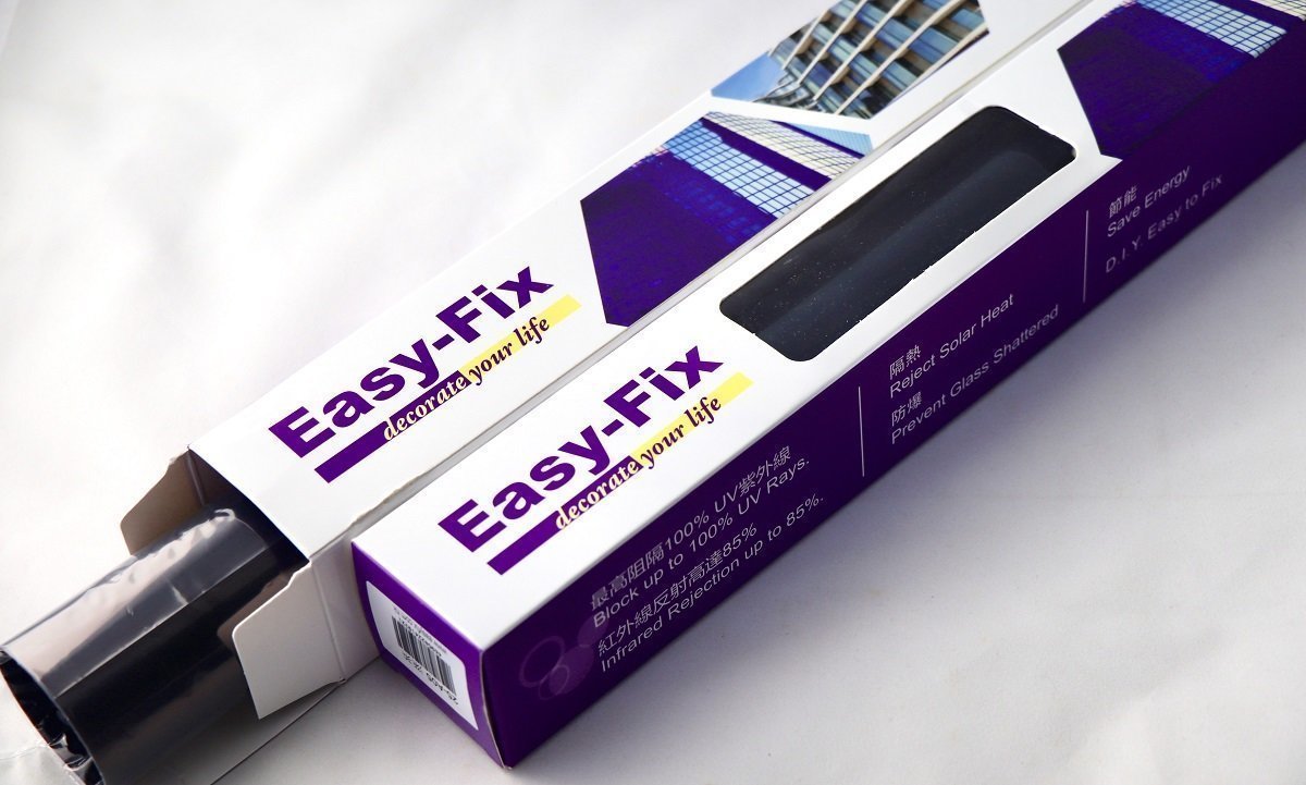 Easy-Fix 玻璃隔熱濾光膜 Code:A12 (4' x 5') 綠銀
