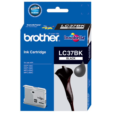 Brother 打印机噴墨盒 LC37BK