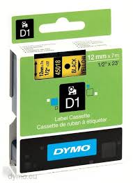 Dymo D1 带模带 5000&1000 用12mm X 7m - 45018