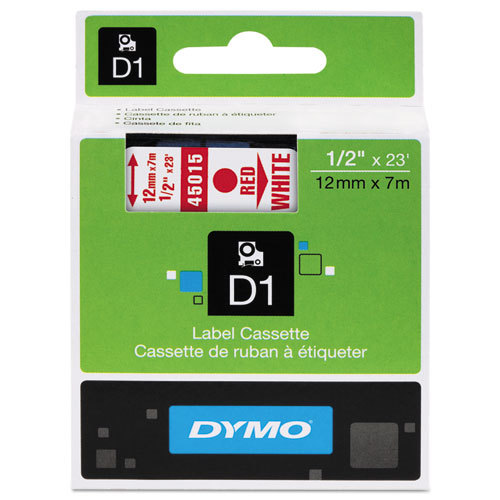 Dymo D1 帶模帶 5000&1000 用12mm X 7m - 45015