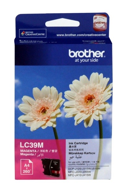 Brother 打印機噴墨盒 LC39-Magenta