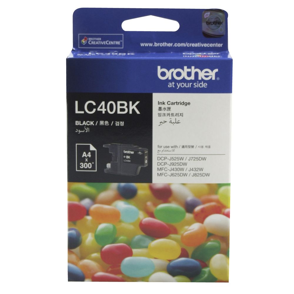 Brother 打印機噴墨盒 LC40BK