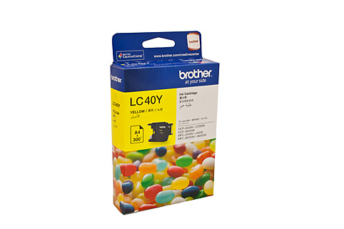 Brother 打印機噴墨盒 LC40-Yellow