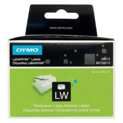 Dymo 帶模 LW99013 大型地址標籤 36mm x 89mm 260 個