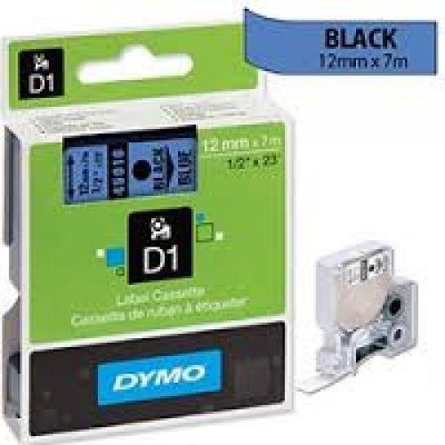 Dymo Dl Tape 24mm x 7m - Blue on White
