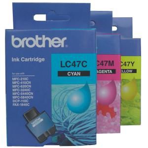 Brother 打印機噴墨盒 LC-47M -Magenta