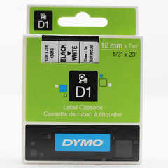 Dymo D1 Tape 19mm x 7m (45809) - Black on Green