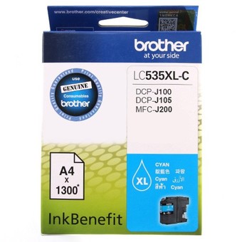 Brother 打印机噴墨盒 LC535XL-Cyan