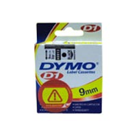 Dymo 带模(电子)标纤带 9mm x 7m (40910) / 黑字透明