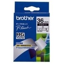 Brother HG 標籤帶 36mm x 8m (HG-261) / 黑字白底
