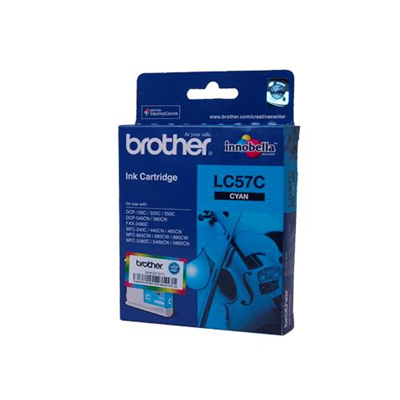Brother 打印机噴墨盒 LC-57C -Cyan