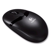 Logitech Cordless 羅技無線光學滑鼠 (USB+Combo) 黑