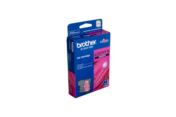 Brother Inkjet Cartridge LC67HY-Magenta