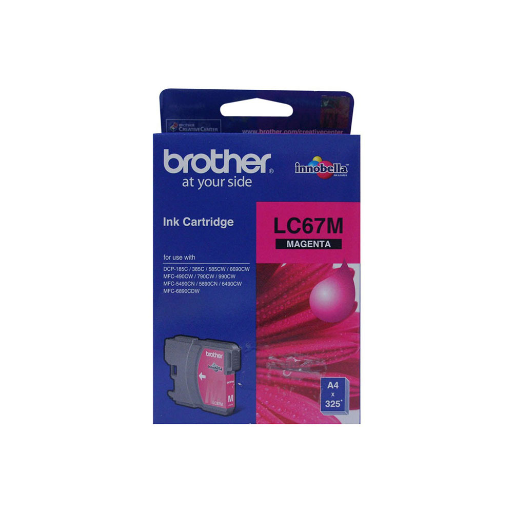 Brother 打印机噴墨盒 LC67-Magenta