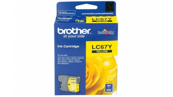 Brother Inkjet Cartridge LC67-Yellow