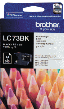 Brother 打印機噴墨盒 LC73BK