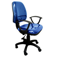 Luxury Clerical Chair CG-020A Blue