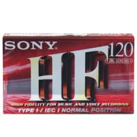 Sony C-120 HFB 錄音帶120分鐘