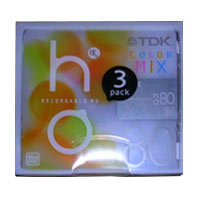TDK MD-FN80MAX3S MD碟 80分鐘 3片裝