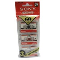 Sony 3MC-60 迷你錄音帶 60分鐘 3盒裝