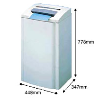 HSM Strip-cut Shredder 125.2