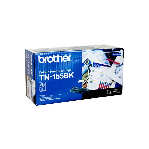 Brother 鐳射打印机碳粉 TN-155BK-Black