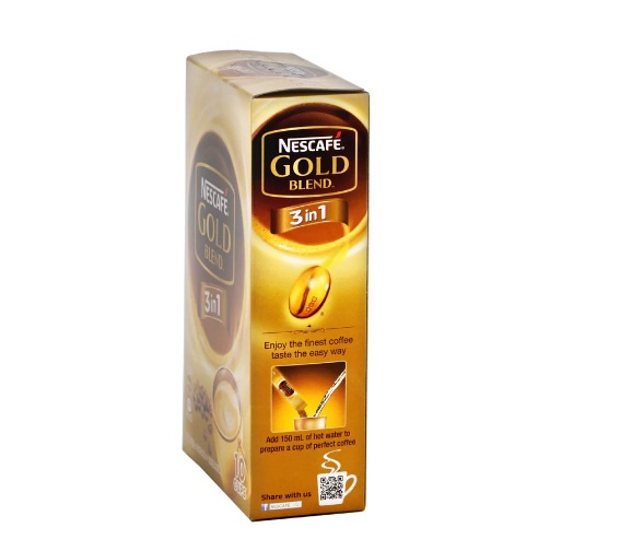 雀巢 金牌三合一咖啡飲品 10PCS