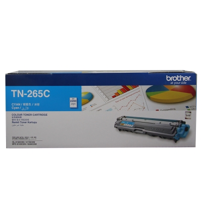 Brother 鐳射打印機碳粉 TN-265C-Cyan