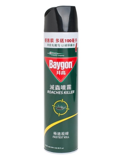 拜高殺蟲特強噴霧600 毫升
