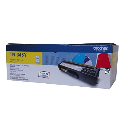 Brother Toner Cartridge TN-345Y-Yellow