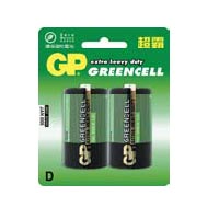 GP 超霸環保碳性電池 D Size 2粒裝