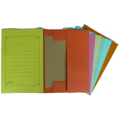 4-Fold Paper Folder, F4, Green