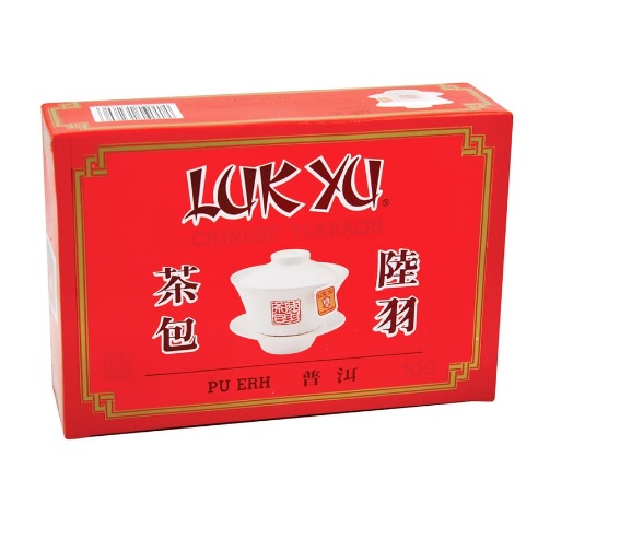 陸羽  -  茶包  -  普洱100包/盒