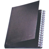 Leitz Desk Organizer Book I-XII&1-31 Blk