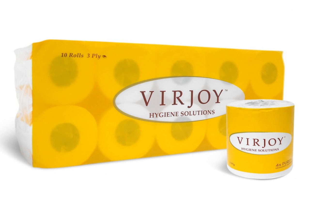 VirJoy Tissue Paper / 3Ply / Yellow