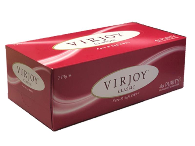 Virjoy (紅色)盒裝面紙 5盒/包