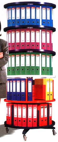revolving File Stand