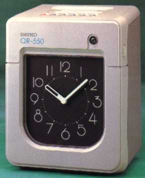 SEIKO  QR550 打卡鐘