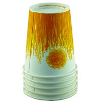 熱飲紙杯-太陽圖案8oz 50個/筒