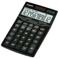 Casio 計數機 (黑色)12位數 JF-200TV