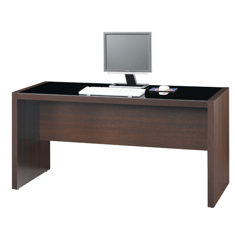 Rectangular Main Desk 700mm(D) Brown