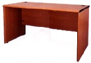 Rectangular Main Desk 900mm(D) Brown