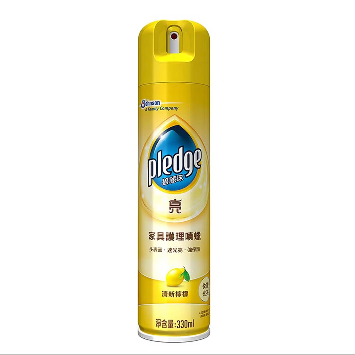 碧麗珠傢俱護理噴蠟劑 330ml - 檸檬味