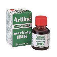 Artline 雅麗牌 ESK-20 箱頭筆墨水 20ml / 紅色