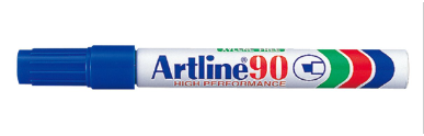 Artline 90 方嘴箱头筆 / 蓝色