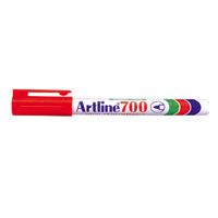 Artline  700 方嘴箱頭筆 / 紅色