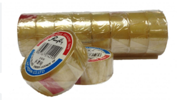 不費時 Panfix 3/4寸 x 25yds  透明膠紙 /  8卷