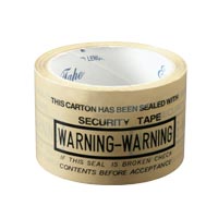 3in x 45m Warning OPP Tape / Clear